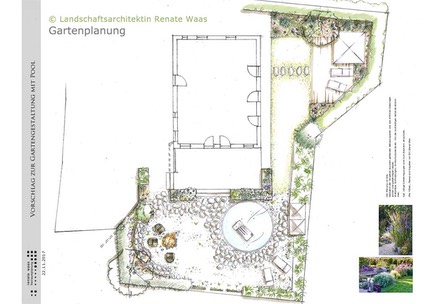 Gartenplanung Illustration Marie-Theres-Weibhauser Gartenplanung Waas Freiraumplanung Muenchen